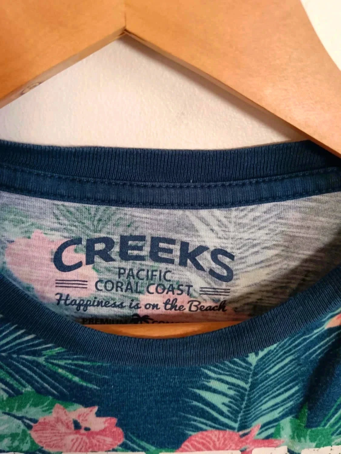 Camiseta estampada Creeks tamanho S C27 – photo 3